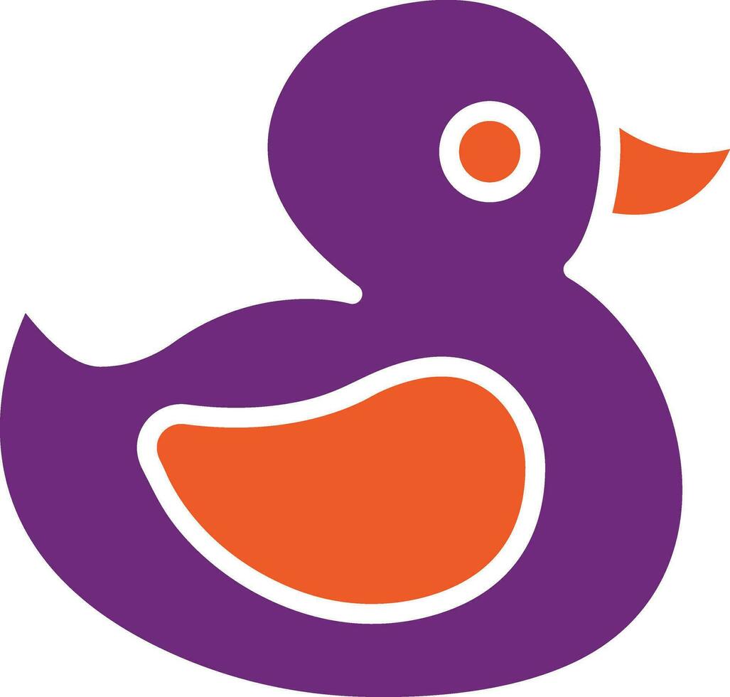 Rubber duck Vector Icon Design Illustration