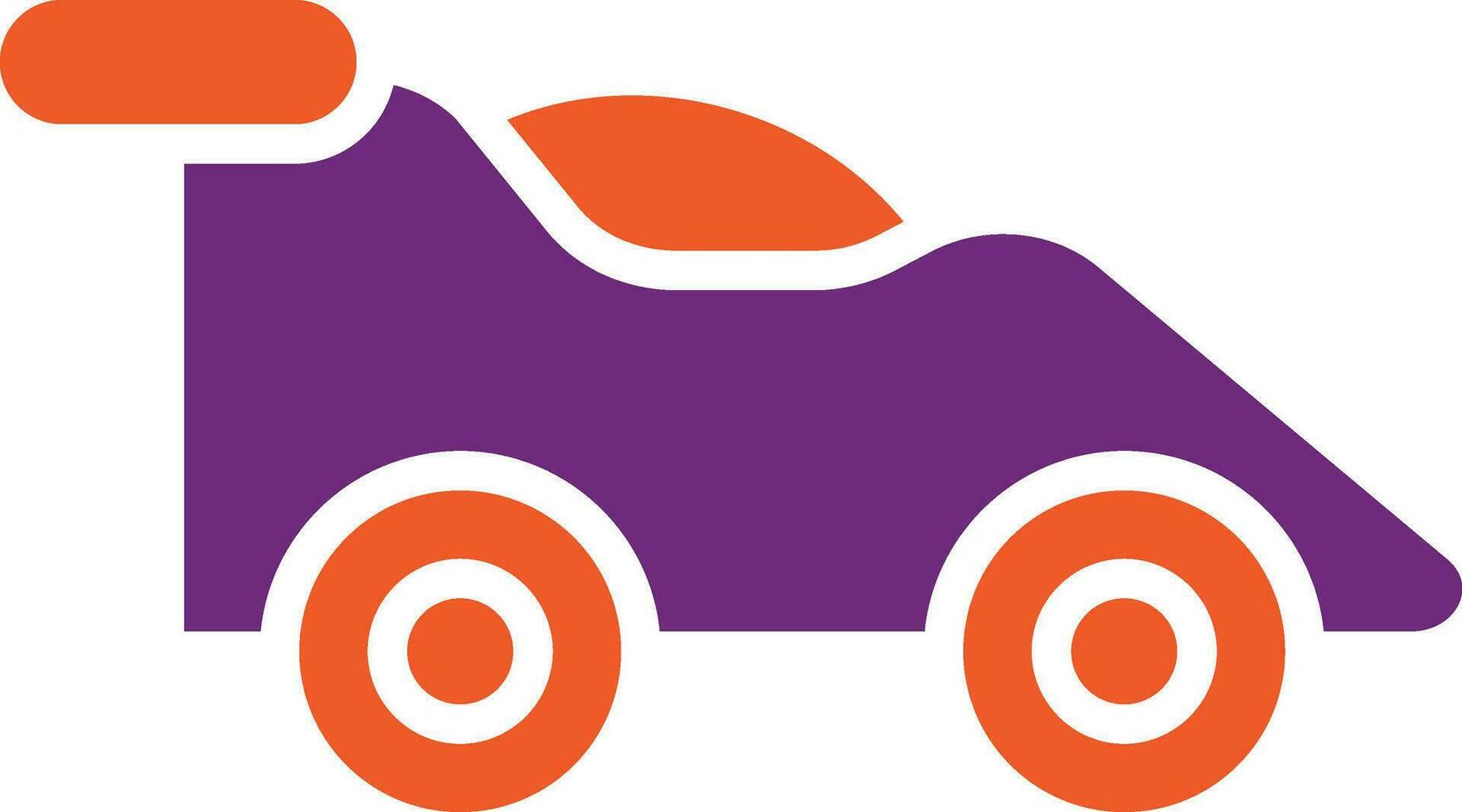 ilustración de diseño de icono de vector de coche