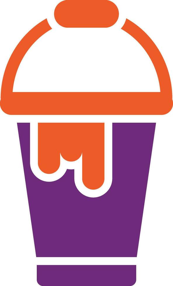 Paint bucket Vector Icon Design Illustration