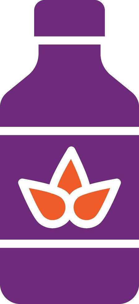 Water bottle Vector Icon Design Illustration