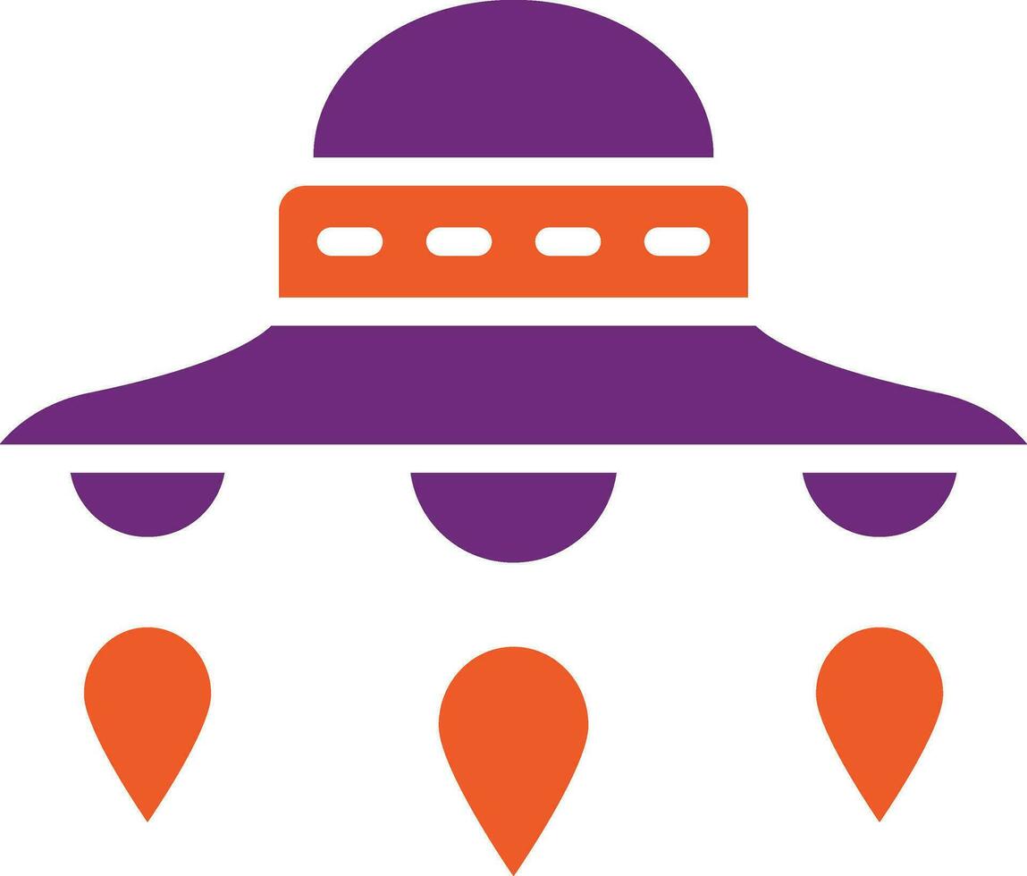 Ufo Vector Icon Design Illustration