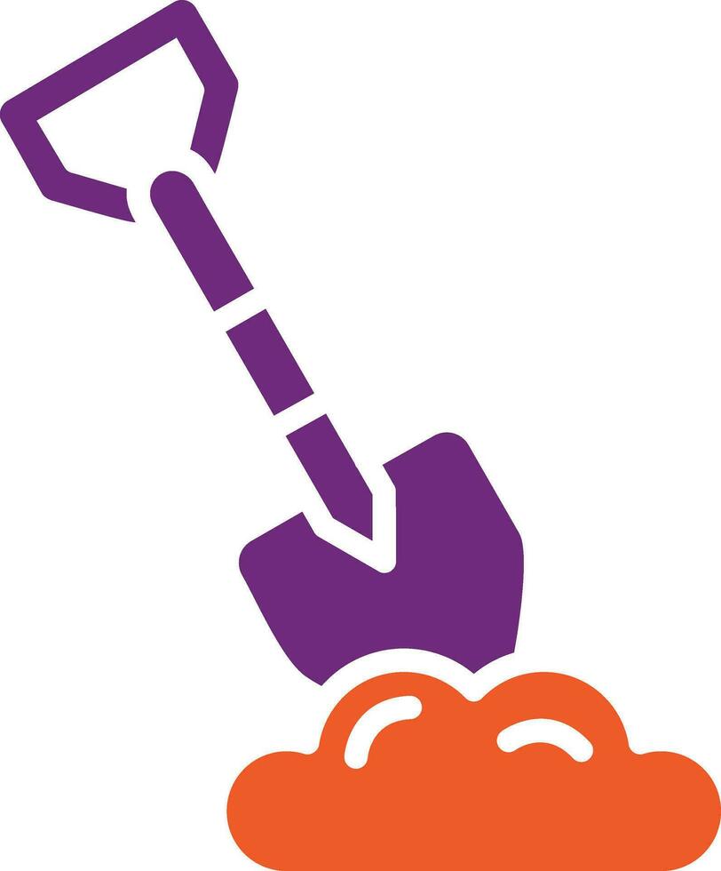 Shovel Vector Icon Design Illustration