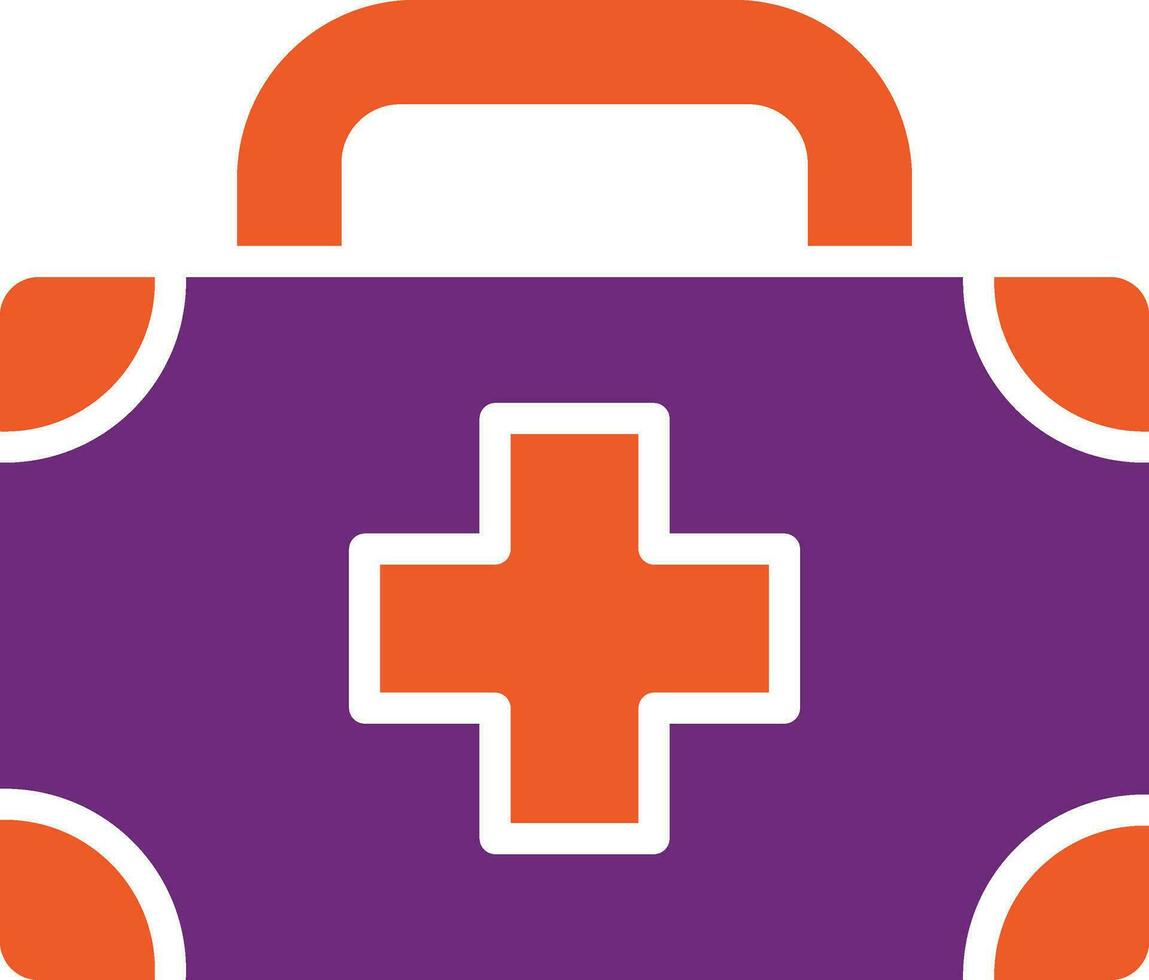 First aid kit Vector Icon Design Illustration