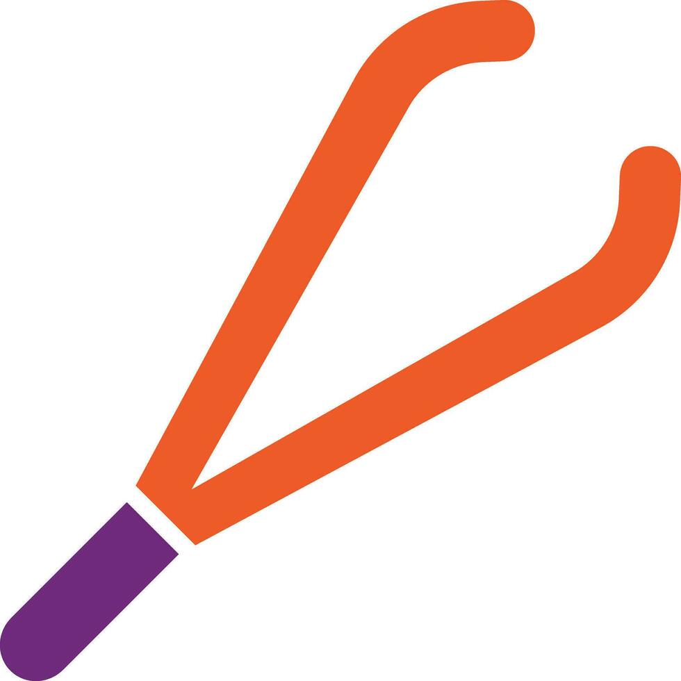 Tweezers Vector Icon Design Illustration