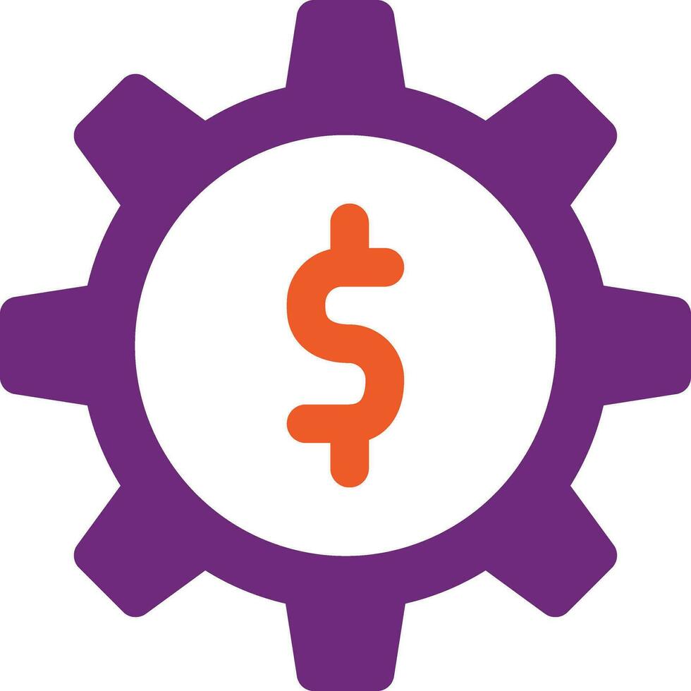 Cog wheel Vector Icon Design Illustration