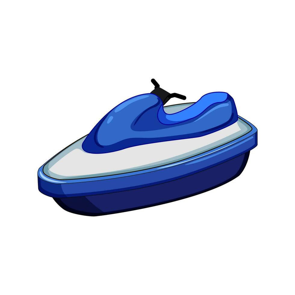 sail boat toy cartoon vector illustration