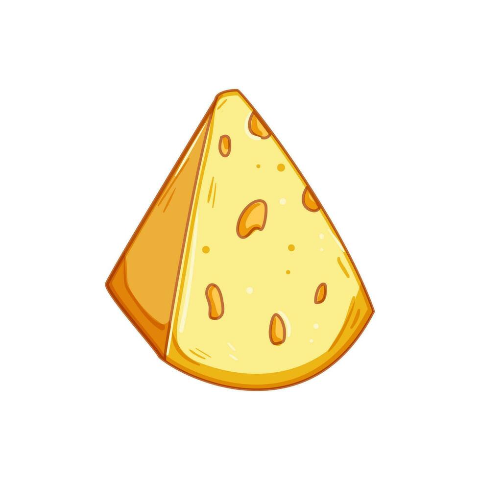 lechería queso dibujos animados vector ilustración