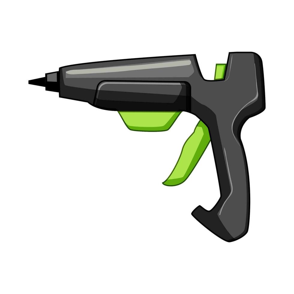 Pistola De Pegamento Industrial Para La Extrusión, Pastas De Silicona.  Ilustraciones svg, vectoriales, clip art vectorizado libre de derechos.  Image 26981207