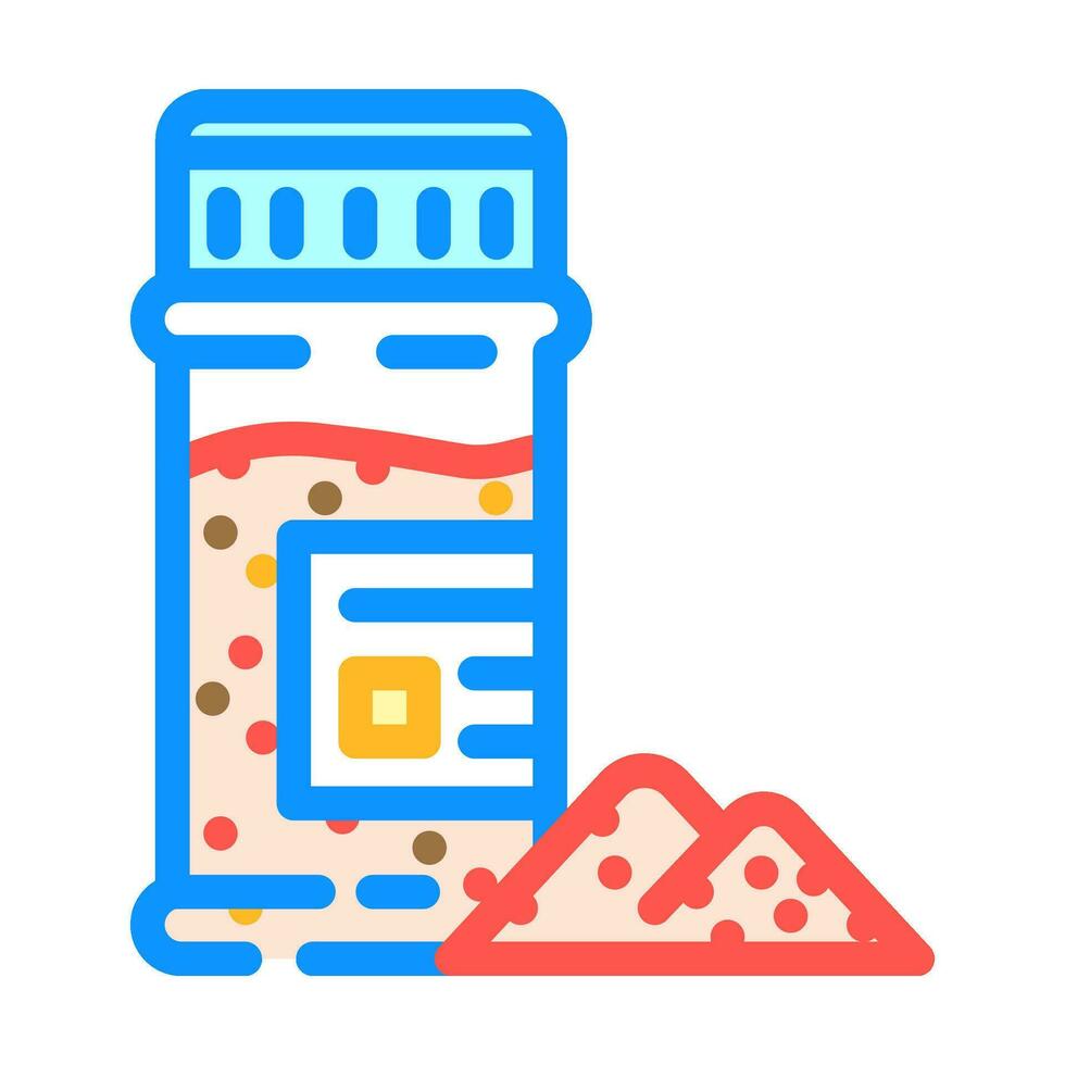 rubs smoker color icon vector illustration