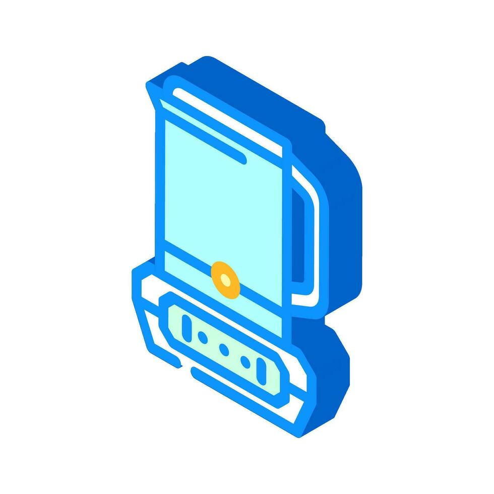 smart kettle home isometric icon vector illustration