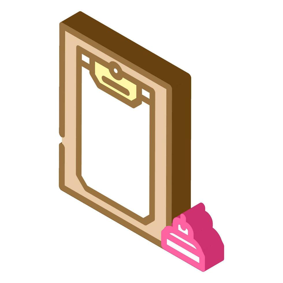 smart pet door home isometric icon vector illustration