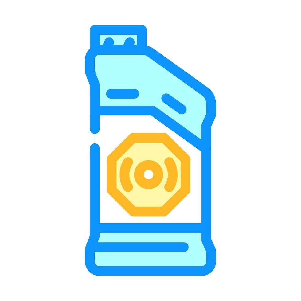 brake fluid car mechanic color icon vector illustration