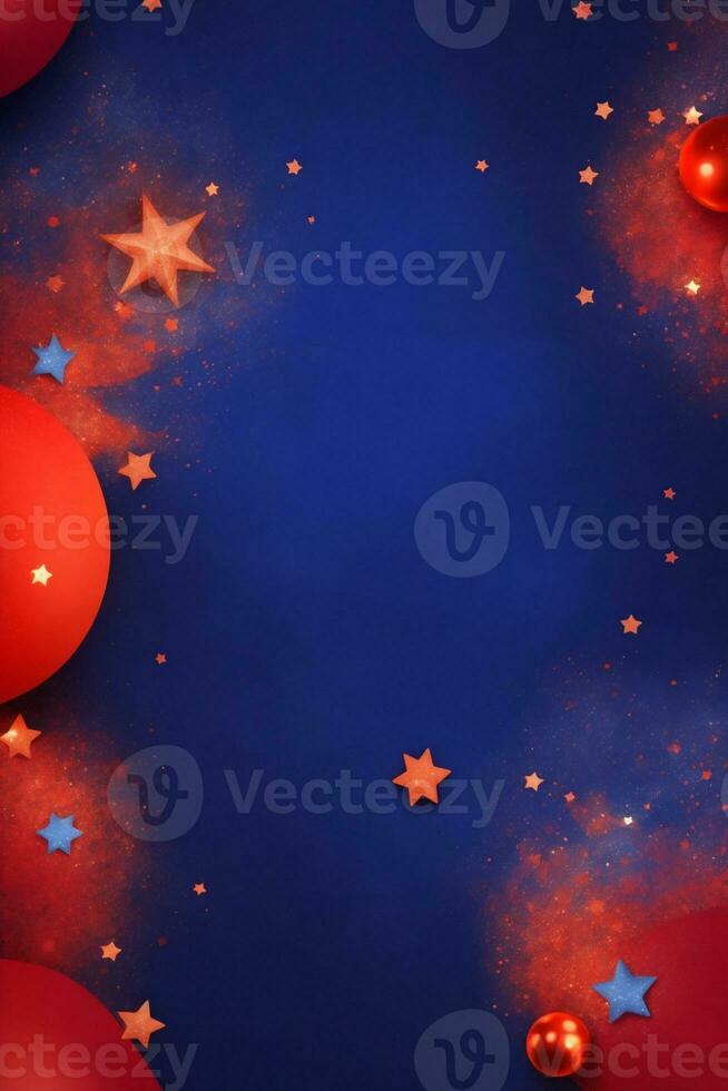 navy blue red graphic background with space for text for christmas photo