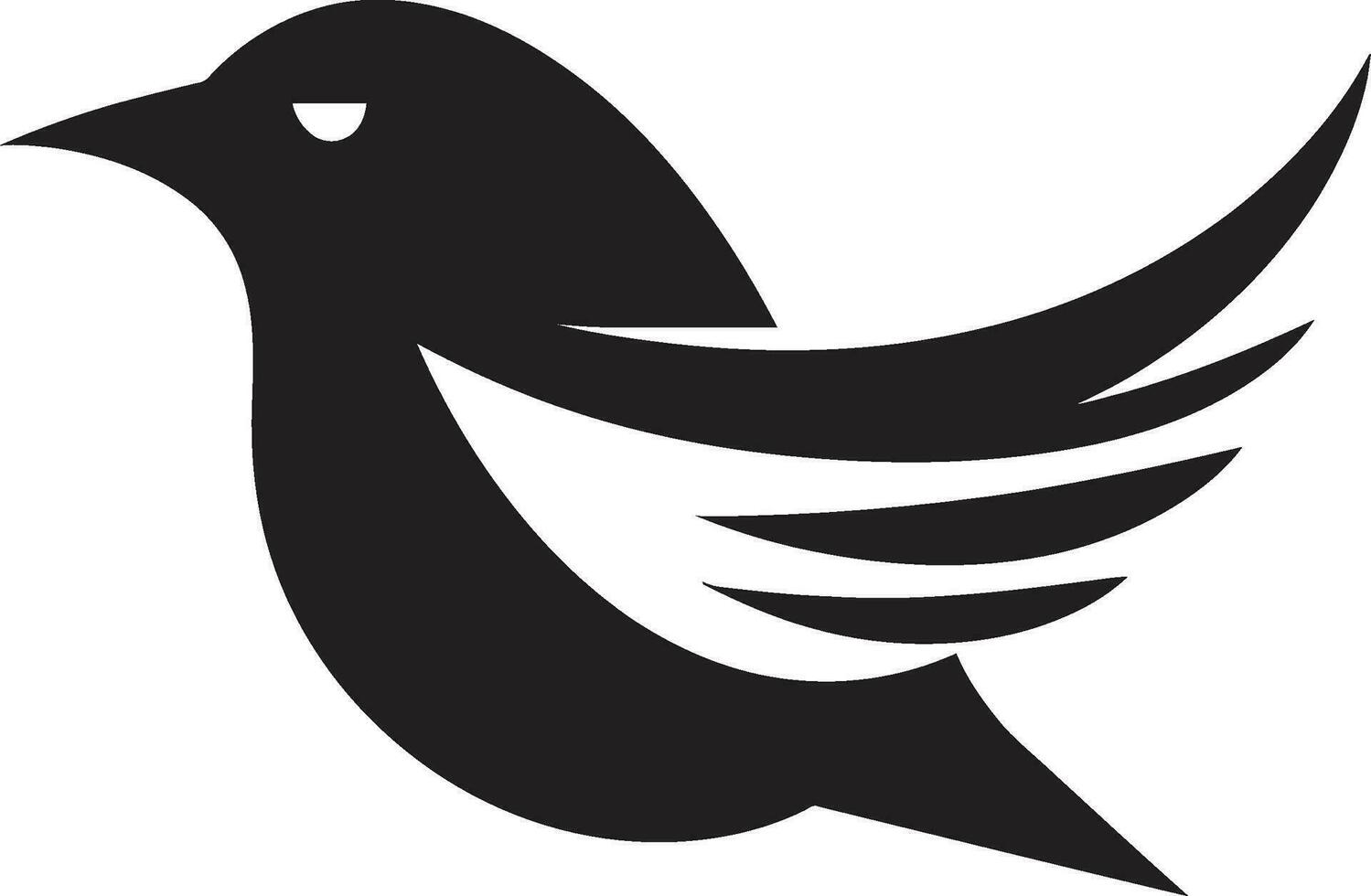 Black Finch A Vector Logo Design for a Brand Thats Always One Step Ahead Black Finch A Vector Logo Design for a Business Thats Always in the Game