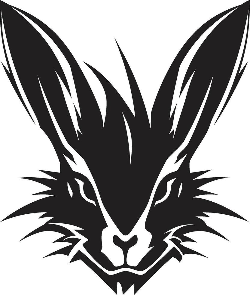 Black Hare Vector Logo A Modern and Sophisticated Logo for Your Business Black Hare Vector Logo A Versatile and Adaptable Logo for Any Industry