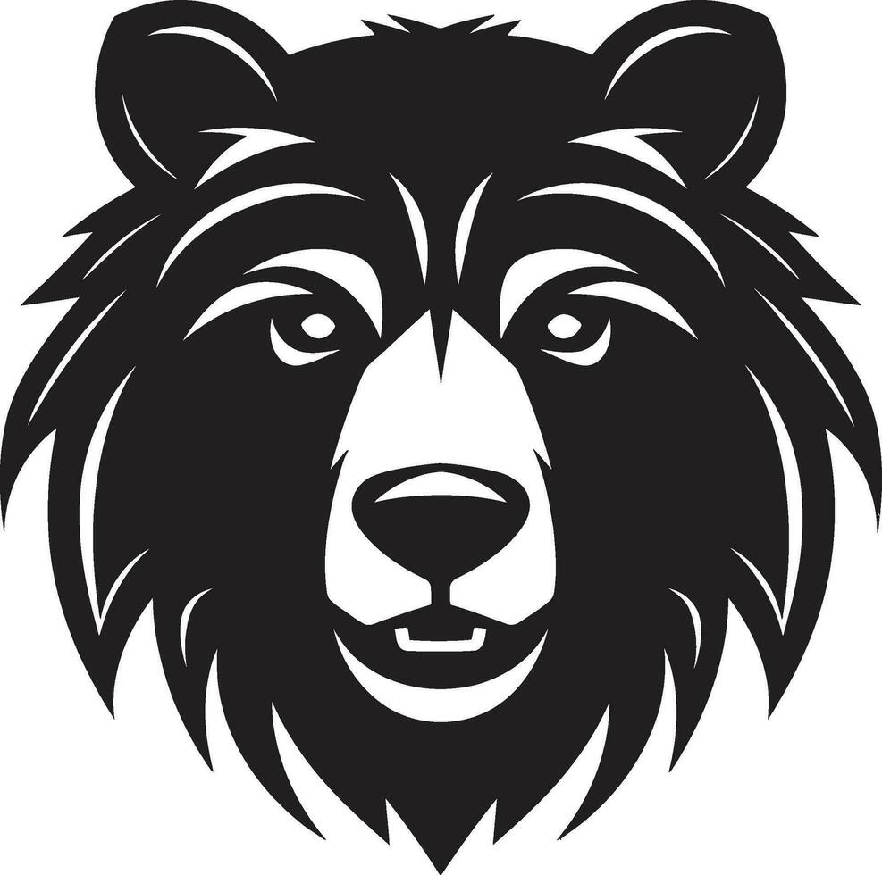 Bear Sovereignty Crest Bear Monarchy Badge vector