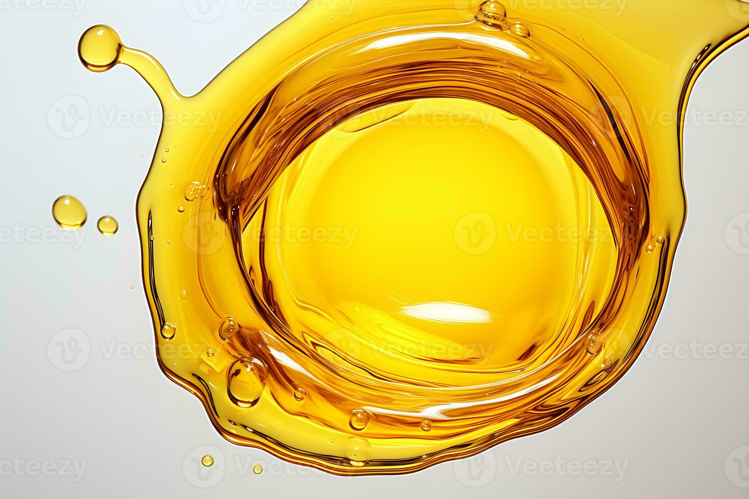 soltar de amarillo vegetal petróleo generativo ai foto