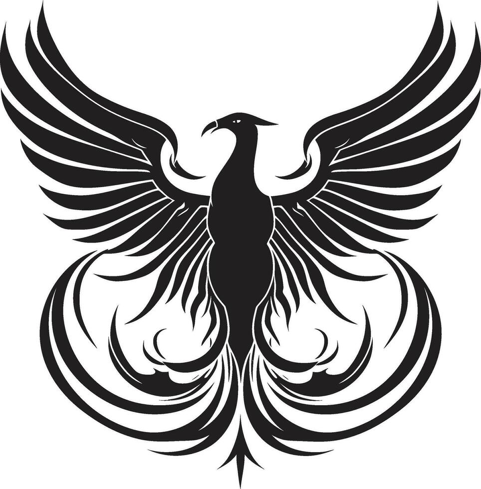 Eternal Phoenix Logo Fiery Rebirth Vector Design 32833859 Vector Art at