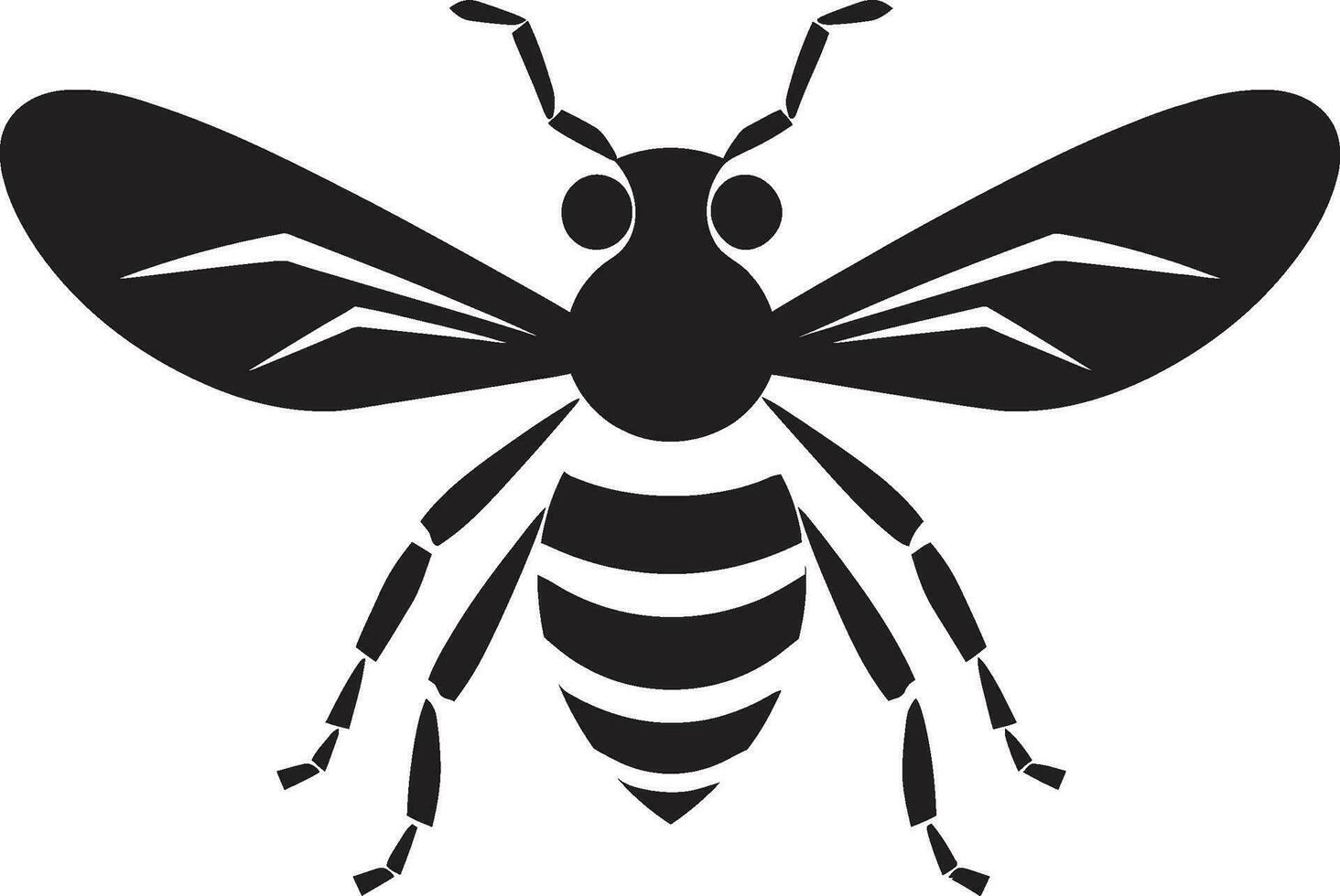 Moonlit Flight in Vector Hornet Speed Geometric Fury of the Hornet