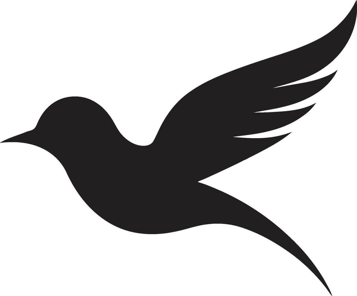 Sparrow Serenity Emblem Falcon in Stealth vector