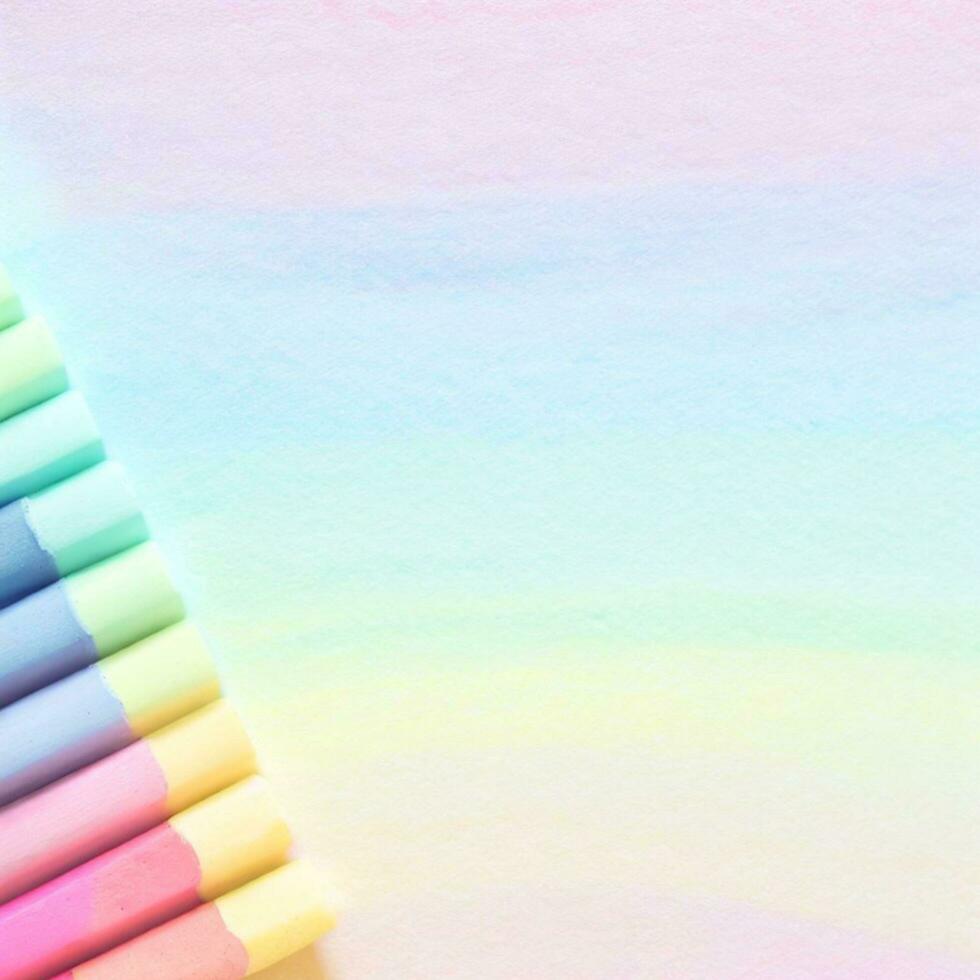 Chalk paint ai generated photo