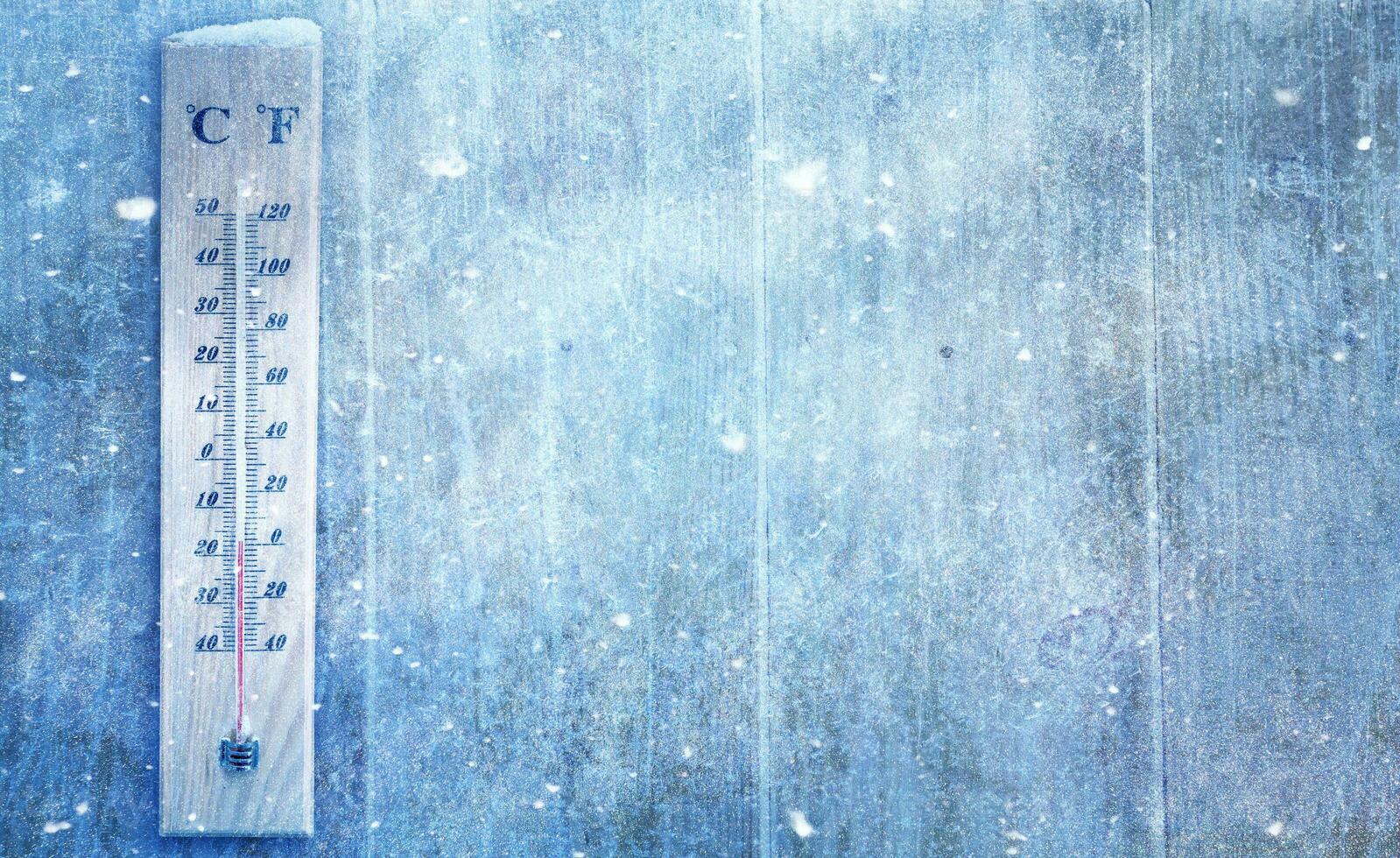 coldness winter season banner background photo