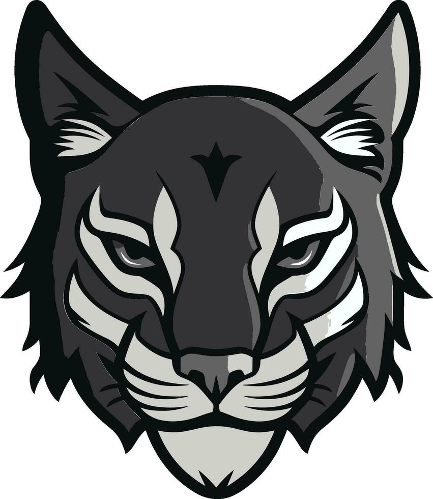 Bobcat Wild Predator Animal Vector Design A Fierce and Beautiful Wild Cat Bobcat Vector Design A Wild Predator Animal in a Vector Illustration Format