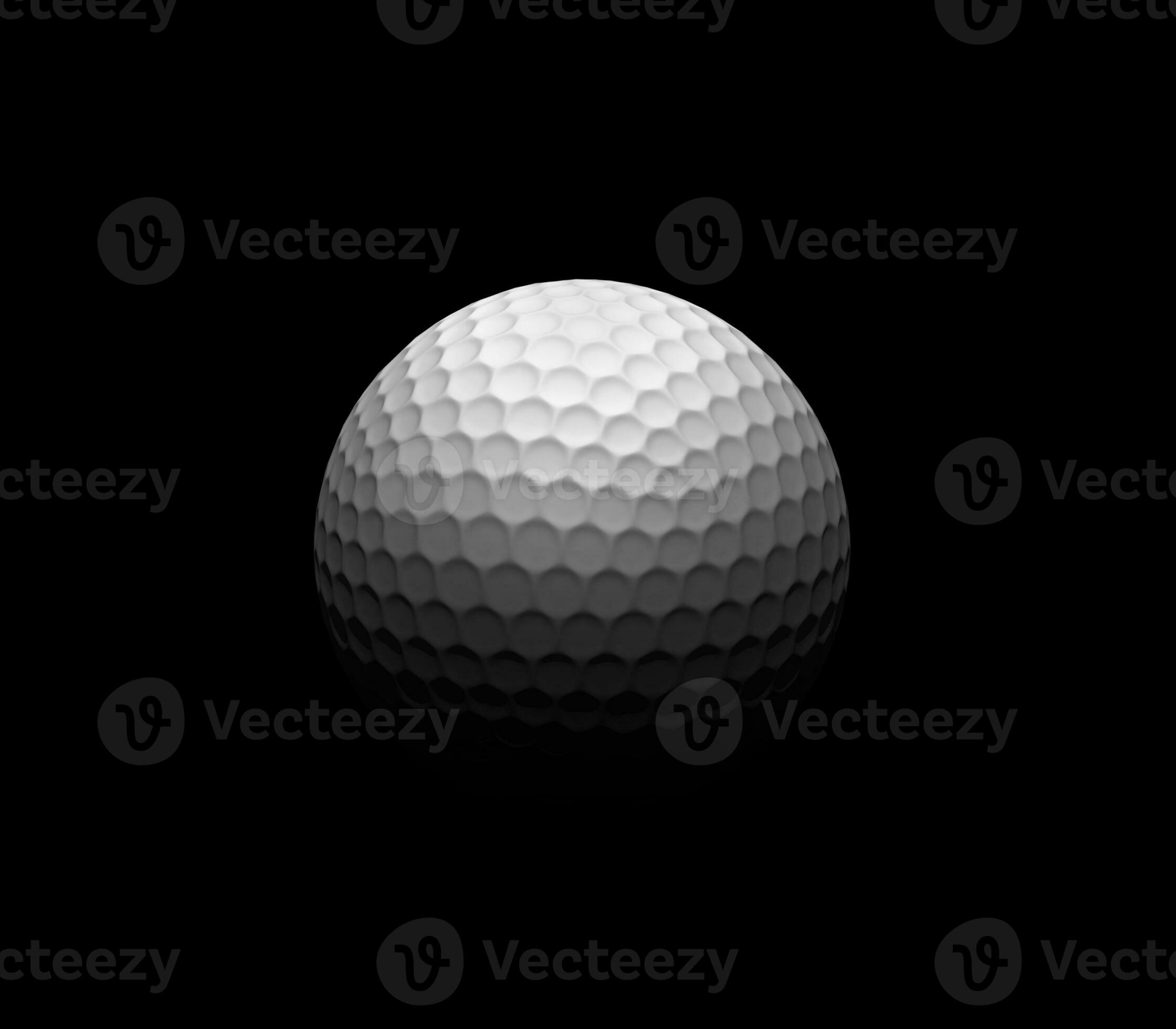 golf ball on black background 32835583 Stock Photo at Vecteezy