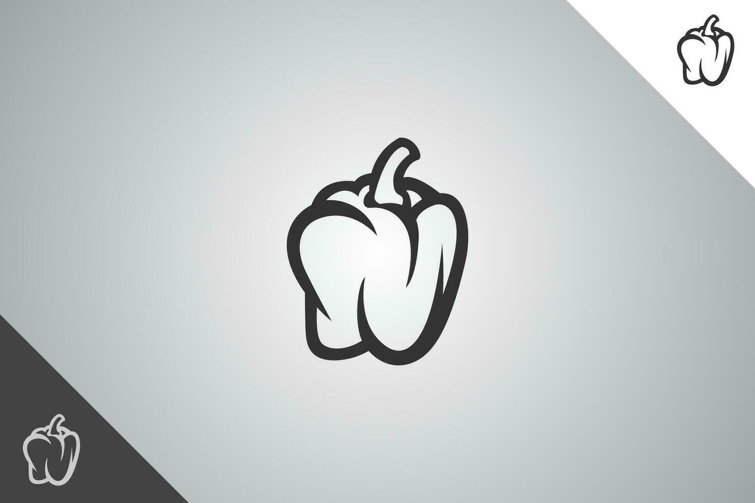 Pumpkin logo. Minimal and modern logotype. Perfect logo for business related to agriculture industry, wheat farm, farm field, natural harvest, breeder. Isolated background. Vector eps 10.