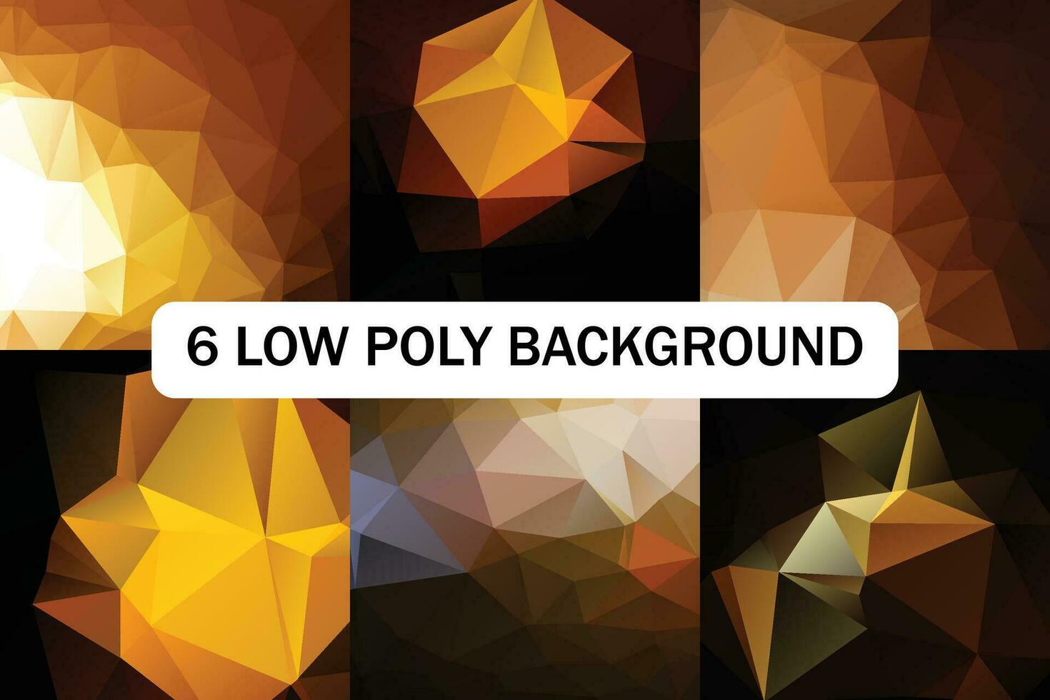Low Poly Background vector