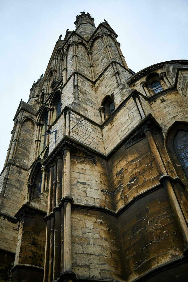 Lincoln, Lincolnshire, UK,  September 19. View of the Cathedral in Lincoln, Lincolnshire on September 19, 2023 photo