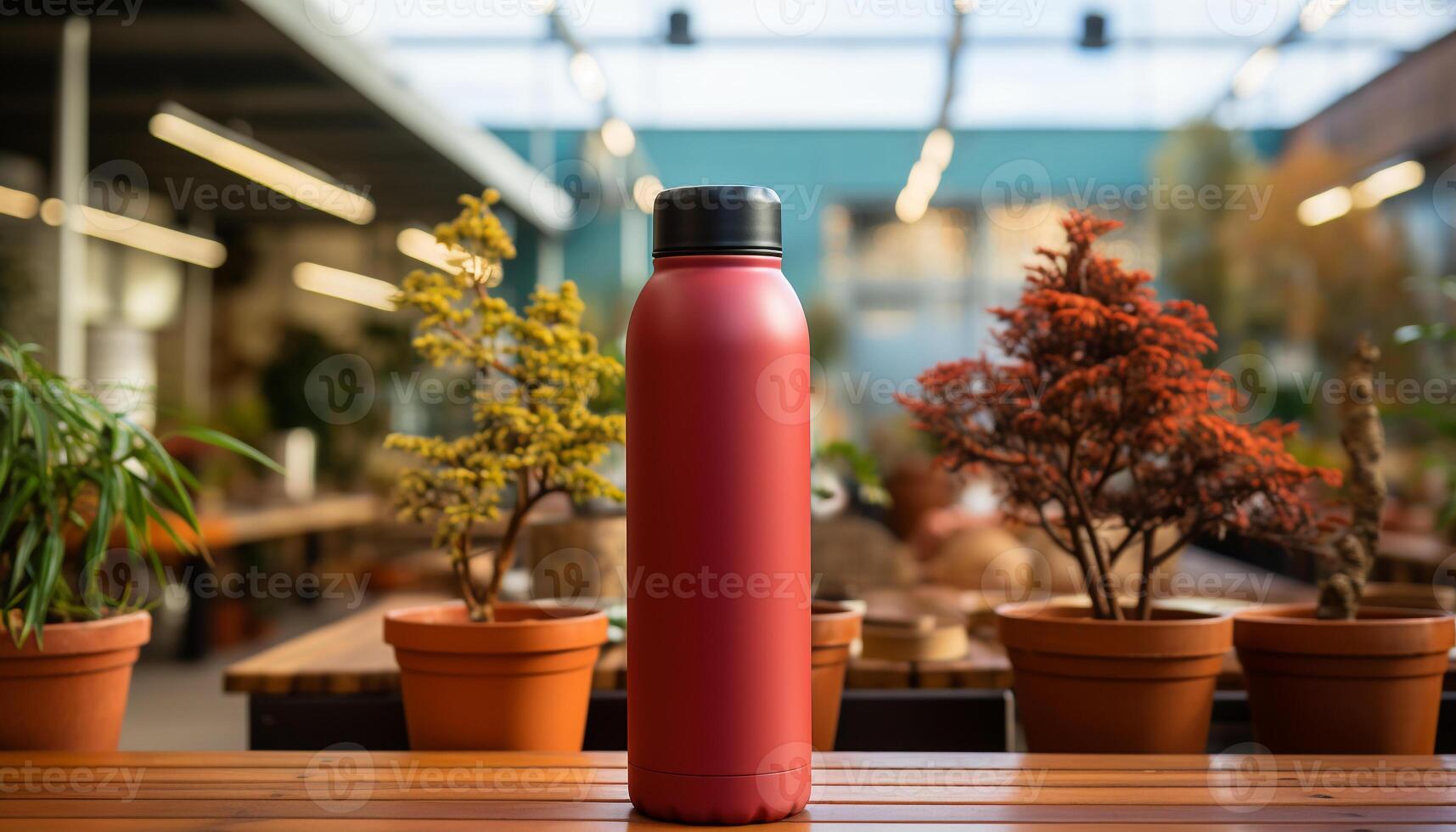 Freshness in a glass, nature drink, indoors by the window generated by AI photo