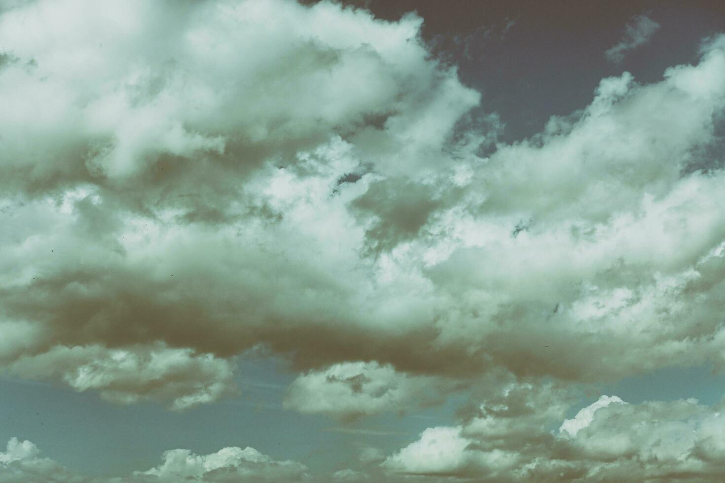 nubes en el cielo foto