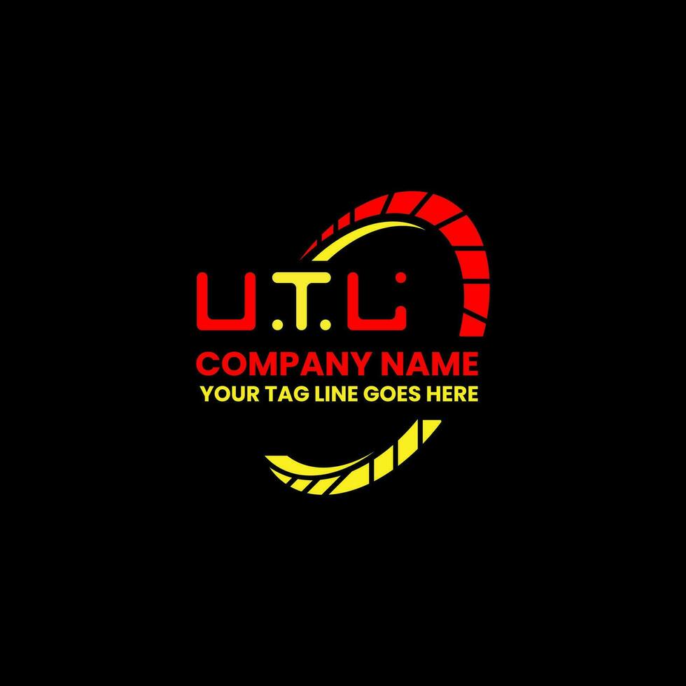 UTL letter logo vector design, UTL simple and modern logo. UTL luxurious alphabet design