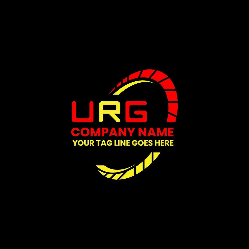 URG letter logo vector design, URG simple and modern logo. URG luxurious alphabet design