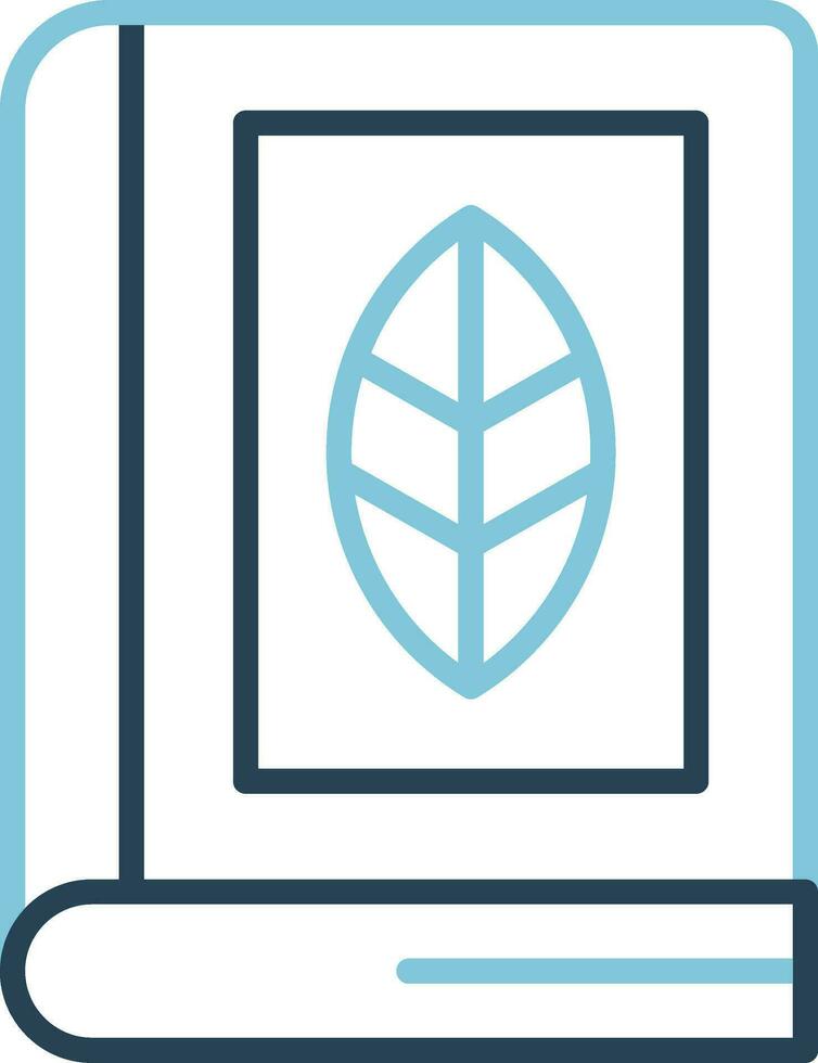 Biology Book Vector Icon