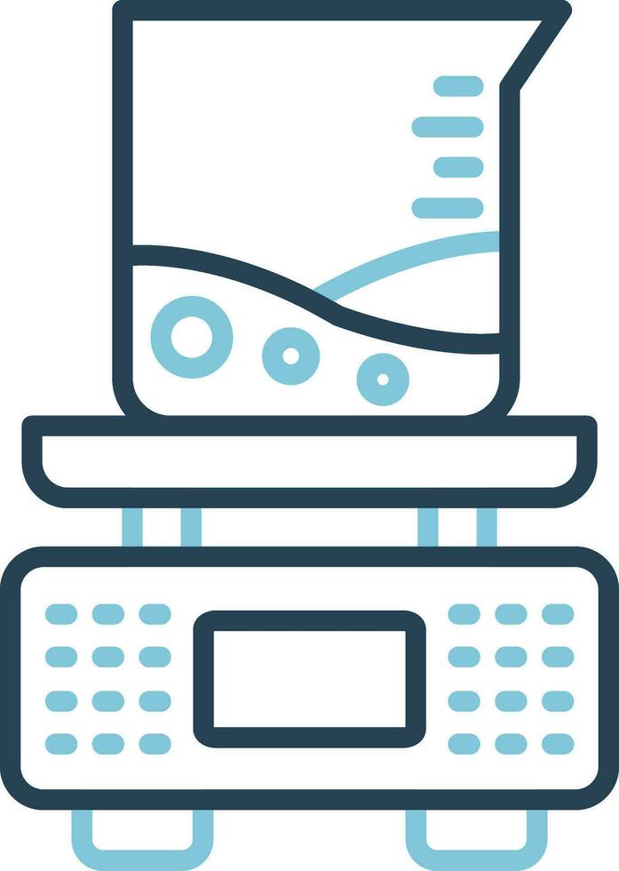 Chemical Weight Vector Icon