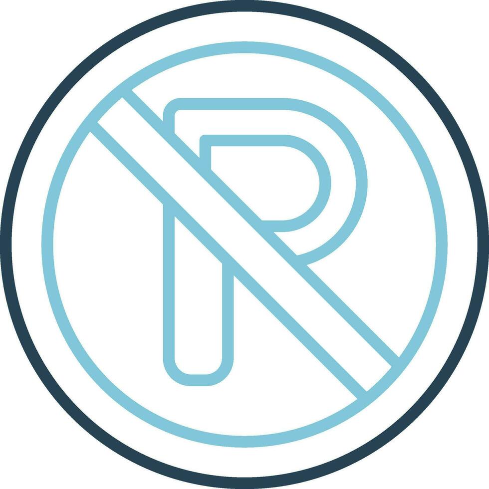 No Parking Vector Icon