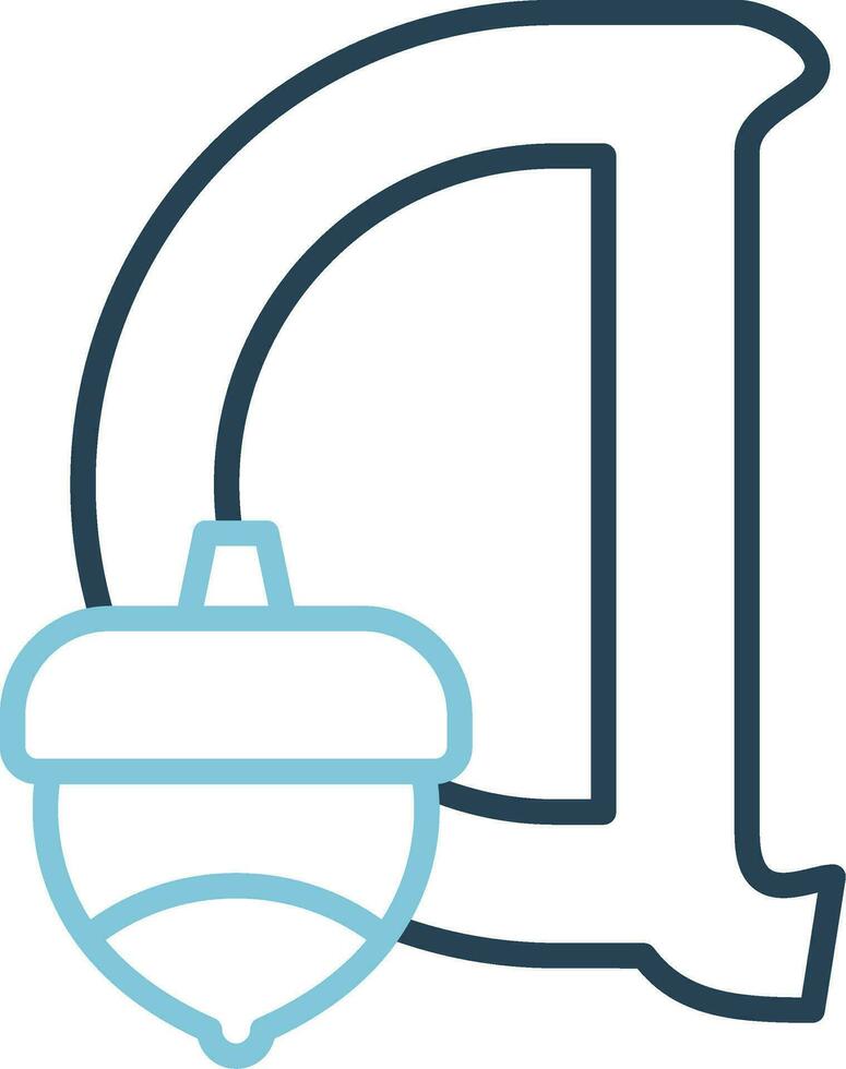 Small A Vector Icon