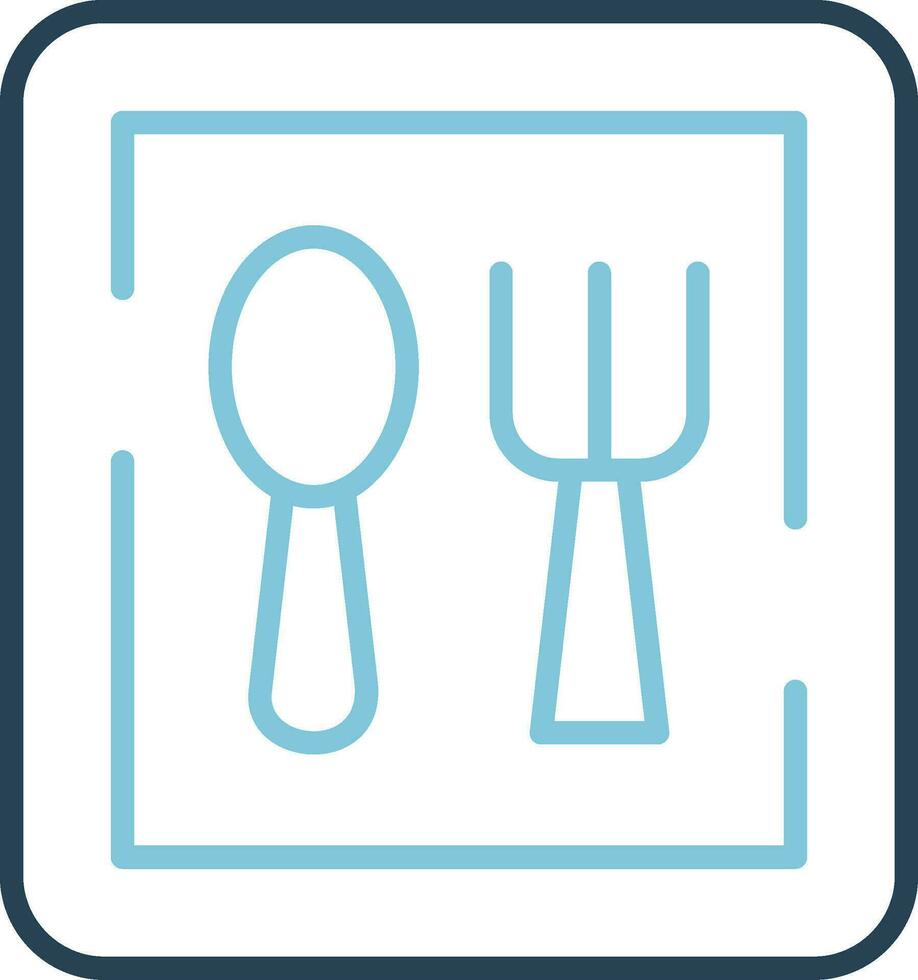 Restaurant Sign Vector Icon