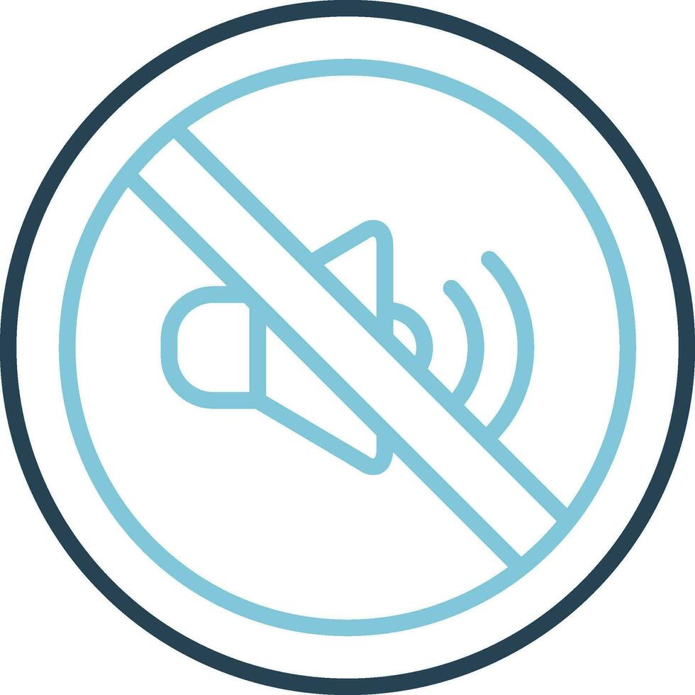 No Sound Vector Icon