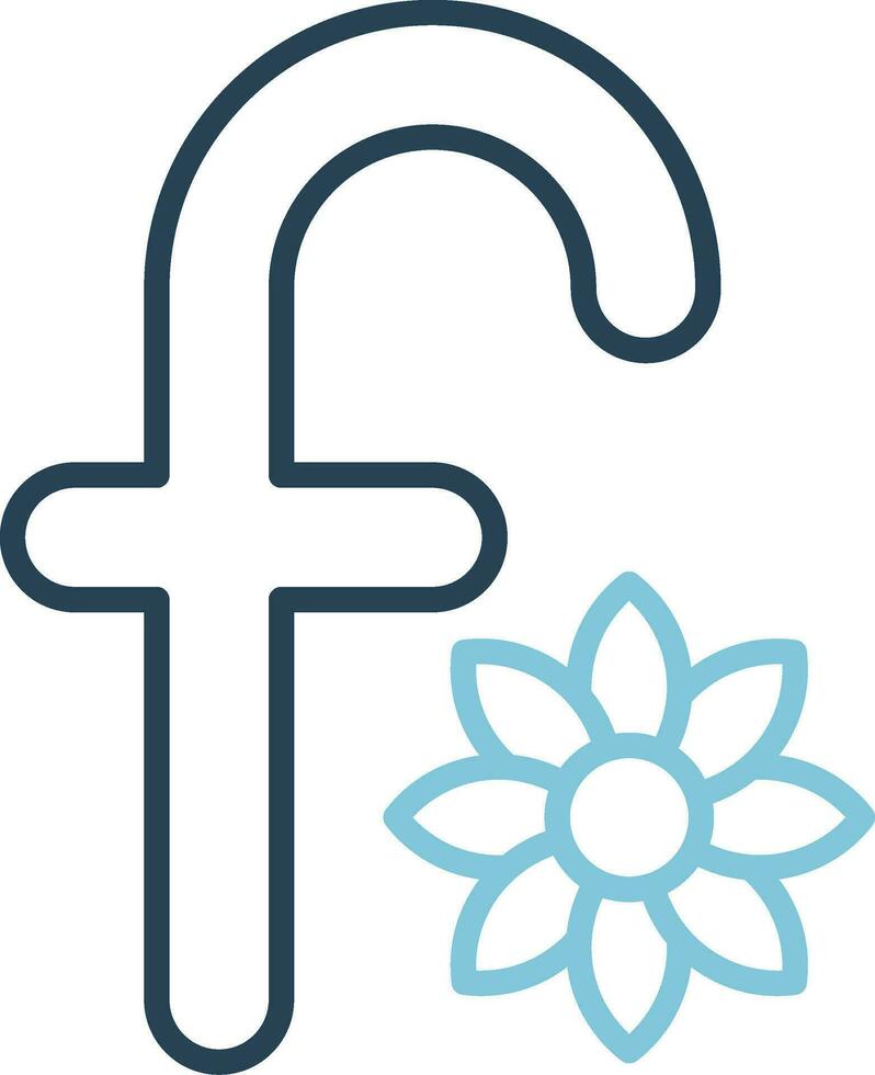 Small F Vector Icon