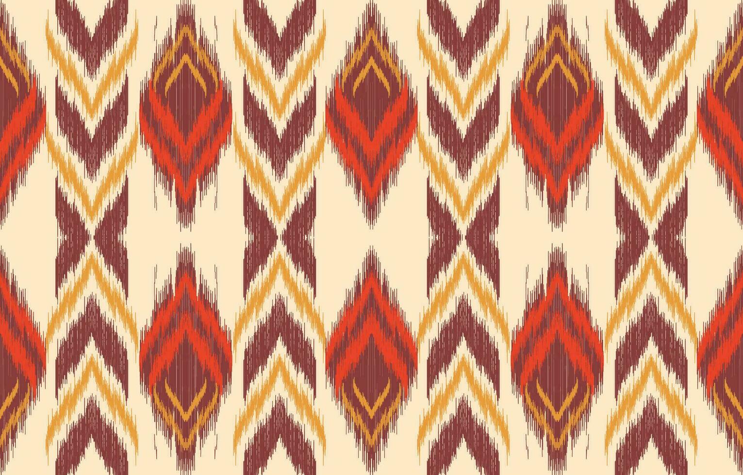 Ethnic abstract ikat art. Aztec ornament print. geometric ethnic pattern seamless  color oriental.  Design for background ,curtain, carpet, wallpaper, clothing, wrapping, Batik, vector illustration.