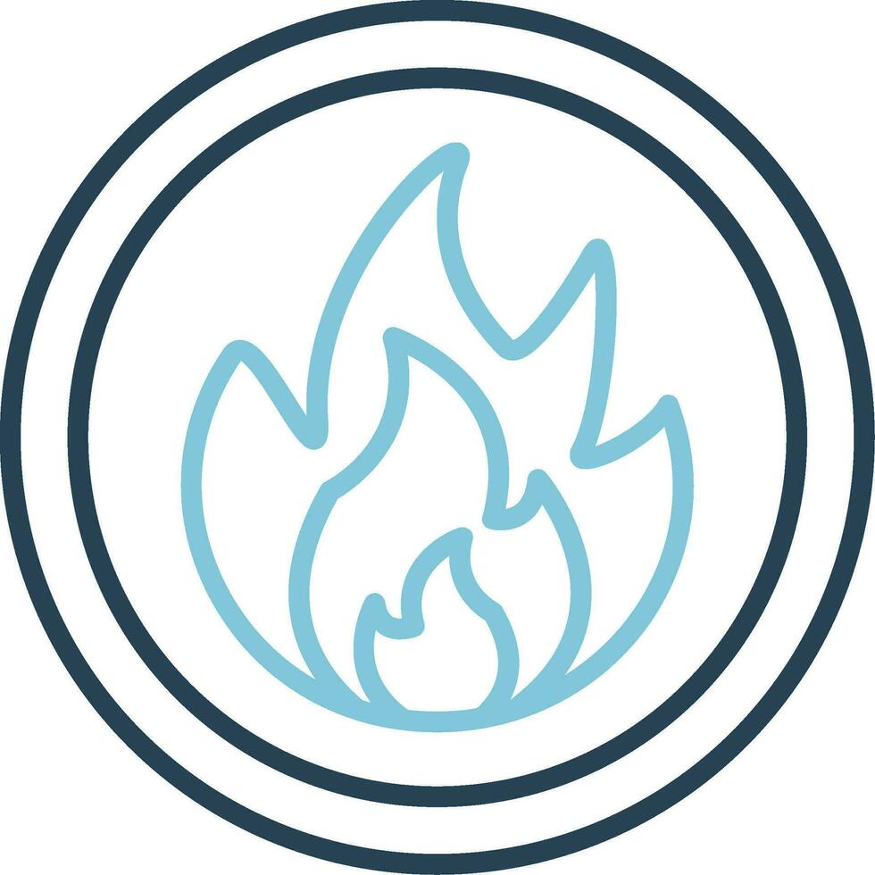 Flammable Vector Icon