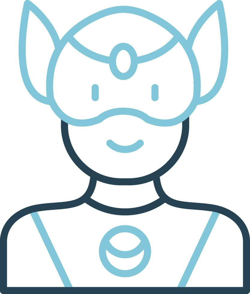 Superhero Vector Icon