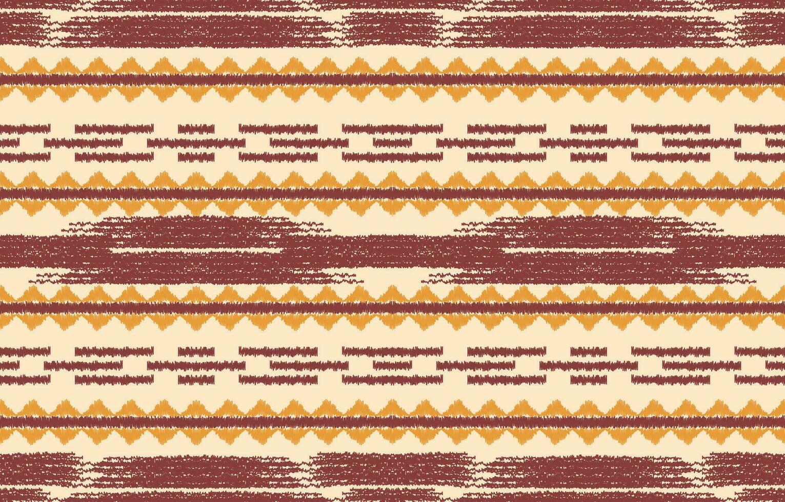 Ethnic abstract ikat art. Aztec ornament print. geometric ethnic pattern seamless  color oriental.  Design for background ,curtain, carpet, wallpaper, clothing, wrapping, Batik, vector illustration.