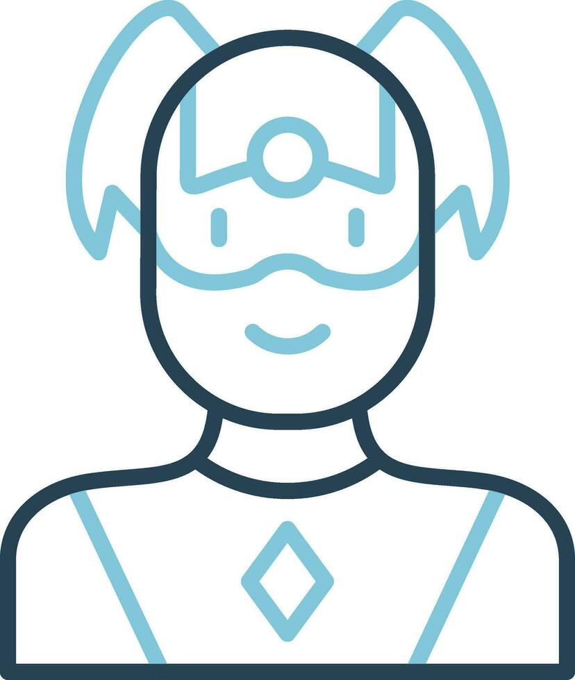 Superhero Vector Icon