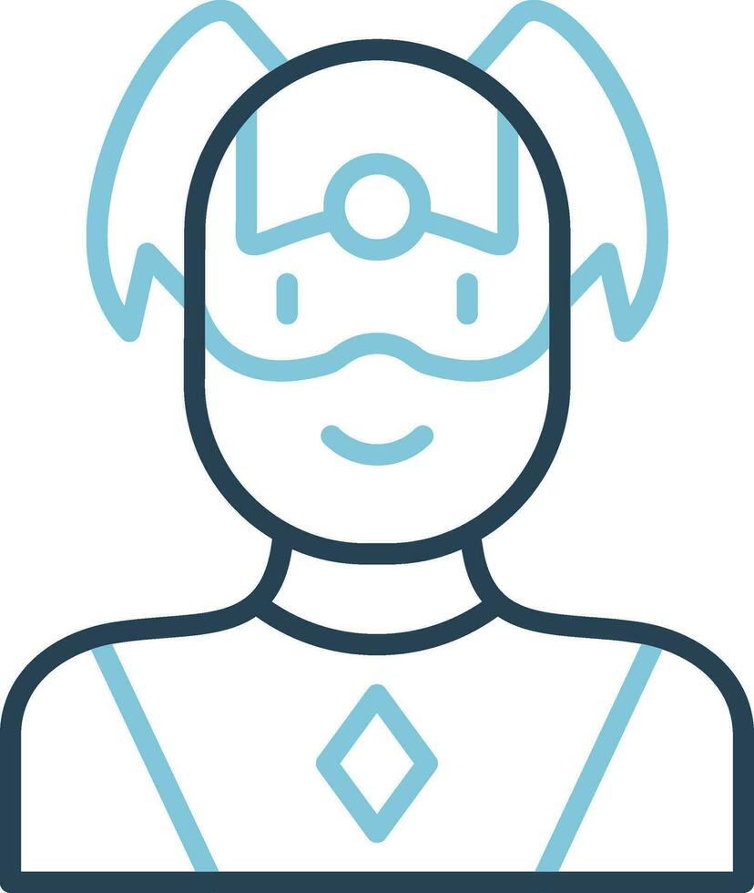 Superhero Vector Icon