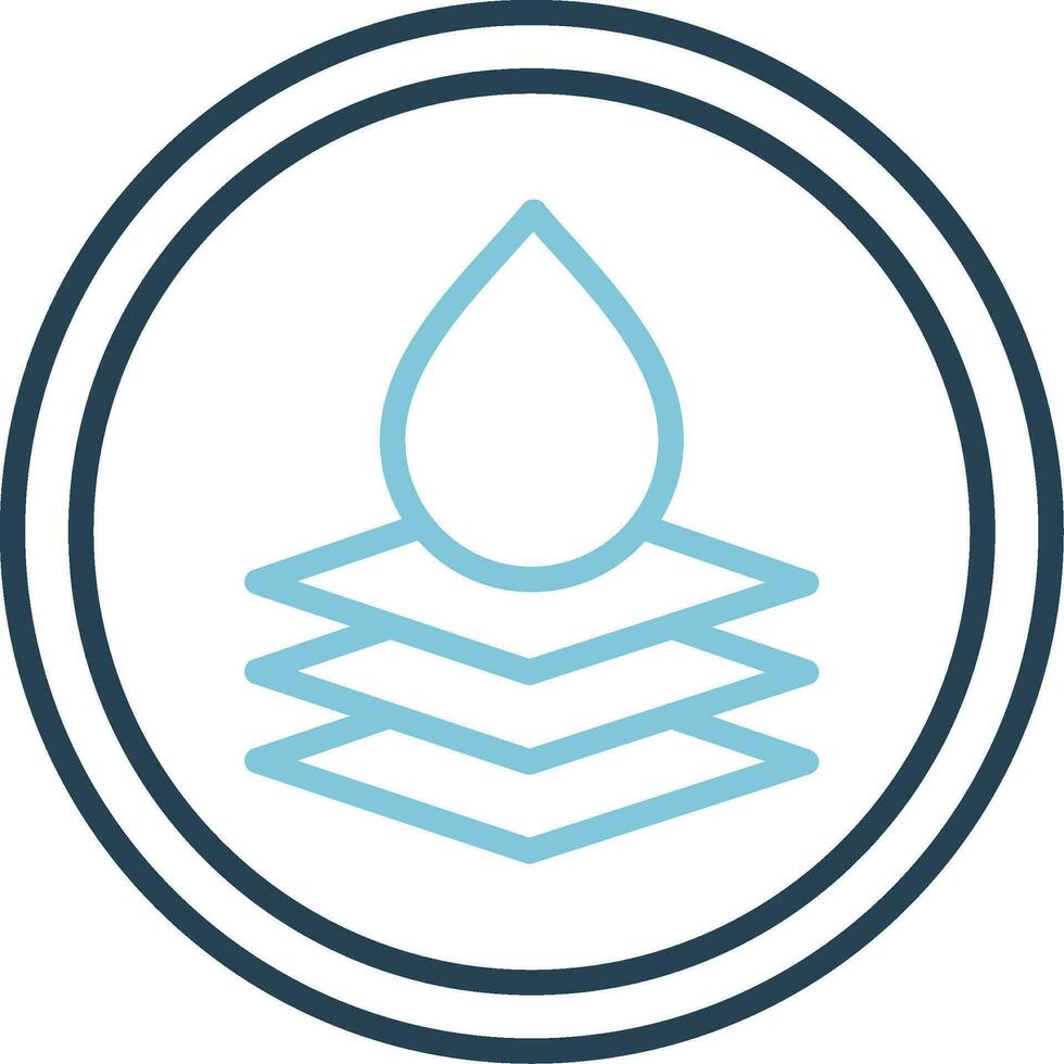 Water Resistant Vector Icon