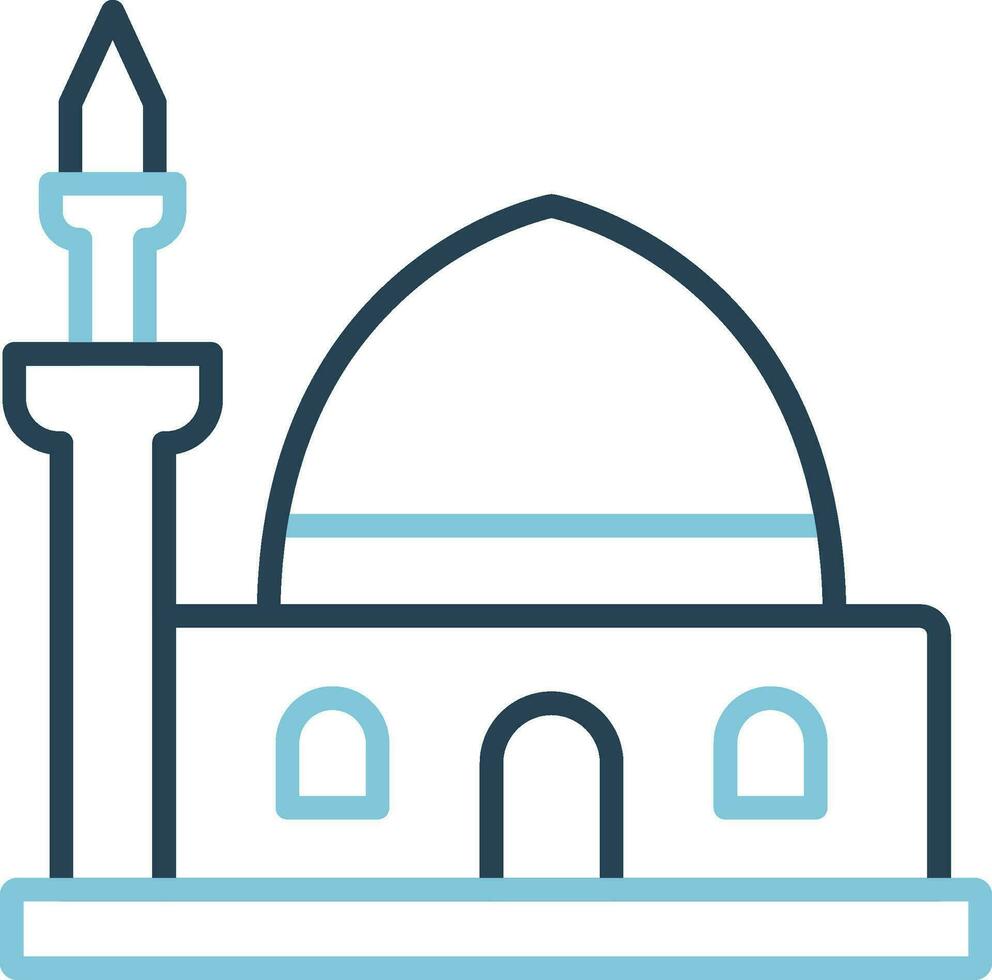 The Prophets Mosque Vector Icon